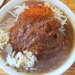 にかいや - オロチョンラーメン＋トッピング全部