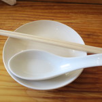 にかいや - レンゲ＆箸