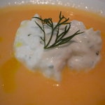 エルルカン・ビス - 赤肉メロンの冷たいスープアップ