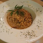 ポルチーニ茸のリゾット
          ('2018.7月)