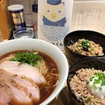 麺屋一燈 - 2018.9 月曜日限定「冷やしそば　醤油Ver.」