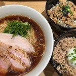 麺屋一燈 - 2018.9 月曜日限定「冷やしそば　醤油Ver.」