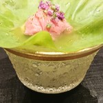 おにく 花柳 - 和牛しきんぼのすりナガシ