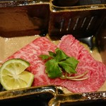 おにく 花柳 - サーロイン＆ヒレ