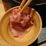 おにく 花柳 - しゃぶしゃぶ