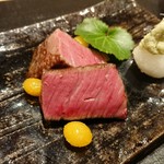 おにく 花柳 - ステーキ