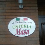 オステリア・マサ - OSTERIA_MASA_看板