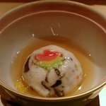 寿しげん - 里芋の吹き寄せ万頭