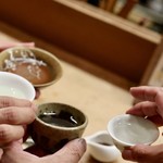 花いち - 熱燗で乾杯♪