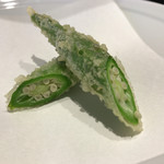 天ぷら  やました - 天ぷらやました(おくら)