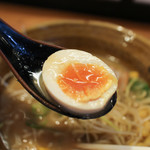 味噌ラーメン専門店 麺家一進 - 味玉☆