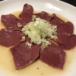 焼肉 ふるさと - ハツ刺し