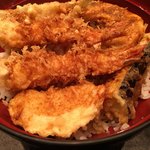 天ぷら ひさご - 天丼アップです