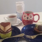 ふんわりさん - コーヒーシフォンとバナナタルト