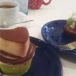 ふんわりさん - コーヒーシフォンとバナナタルト