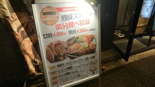 熟成ステーキ専門店 ステーキのB - 