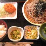 Oshokujitokoro Genji - 米でそばを食え定食