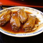 台湾料理　福亭 - 手羽　ピリ辛で美味しい～