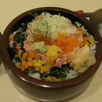 今よし - ばくだん丼(大盛り) 1,100円