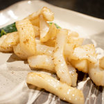 ぷれじでんと千房 - あおりいかの鉄板焼き