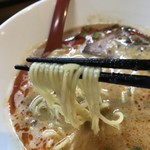 麺屋 一八 - 担々麺、細麺