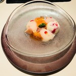 ビストロアム - 桃のブランマンジェ