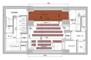 Mizono Kuchi Gekijou - 平面図