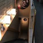 新橋 いっぱし - 地下一階です