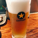 炭家 - 生ビール