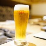 お肉屋 けいすけ 三男坊 - 生ビール