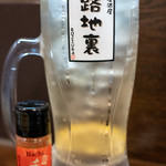 路地裏 - 2018.9 メガ角ハイボール（680円）700ml