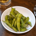 路地裏 - 2018.9 お通し（300円）枝豆