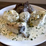 ナガタ店 - 里芋のゴルゴンゾーラソースかけ