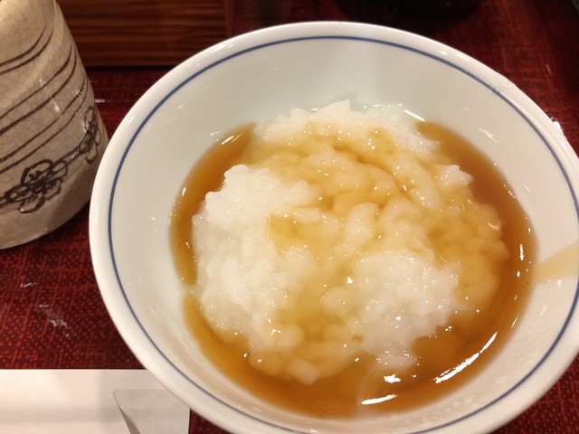 京大和屋 - 酱油あんをかけたお粥