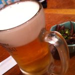 網元料理あさまる - 生ビール