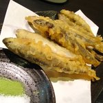 海鮮旬魚　悠 - わかさぎ天ぷら