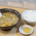 若旦那21 - カレーうどん＆ライス