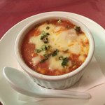 中国精進料理 凛林 - 見た目はイタリアンだが味は中華のチリソースの勝