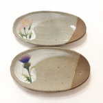 ナクレ - フレンチではあるが、和の食器をアクセントとして取り入れる。こちらはお手拭き台（2人分）