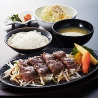 伊万里牛サイコロステーキ山葵ソース