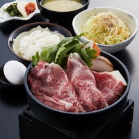 伊万里牛すき焼き膳