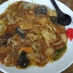 らーめん北彩 - あんかけ焼そば大盛880