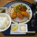 Tachibana - まぐろカツ定食900円(ご飯大盛り無料)