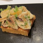 カンテサンス - マッシュルームのケーキサレ