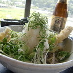 嵐山よしむら - 穴子天ぷらそば