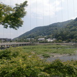 嵐山よしむら - 席からの景観