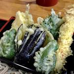 水府食堂 - 料理写真:天ざる蕎麦1400円
