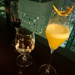 Bar＆Lounge MAJESTIC - オレンジのカクテルも美味しかった～♪