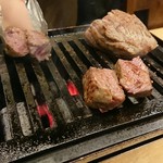 焼肉 ここから - 伝説盛り ヒレ