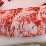 ジュージュー炭火焼肉 - これは常陸牛の特上ハラミになる部位です。